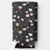 モノグラムバチェロレッテブラックフローラクーラーボックス スリム缶クーラー (裏面)