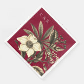 モノグラムバモダンルガンディベージュクリスマスバラ (コーナー)