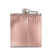 モノグラムバラ金ゴールドグリッタードライガーリープ フラスク (裏面)