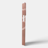 モノグラムバラ金ゴールドパールダイヤモンドグきらきら光るラム Case-Mate iPhoneケース (裏面 / 右)