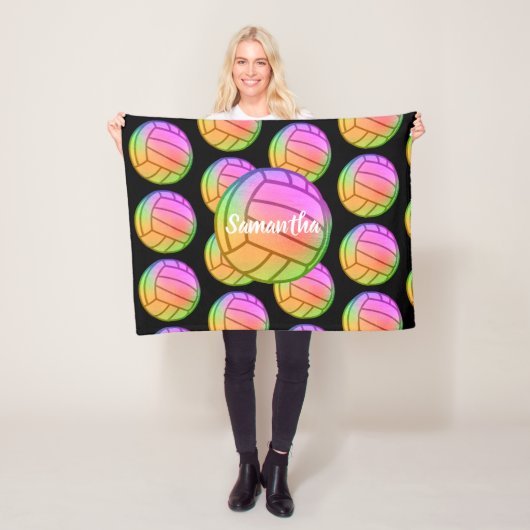 モノグラムバレーボール フリースブランケット (インサイチュ)