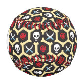 モノグラムバンディットテーマパターン 野球ボール (正面)