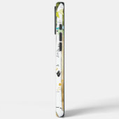 モノグラムバードケージかわいい鳥の樺の木ツリーiPhoneケース Case-Mate iPhoneケース (裏面 / 左)