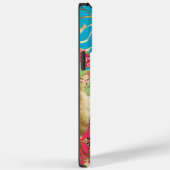 モノグラムバードケージバードダマスクiPhoneケース Case-Mate iPhoneケース (裏面 / 右)