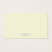 モノグラムバード結婚式の引き出物ラベル (裏面)