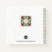 モノグラムバーンキルトレシピブック ノートブック (裏面)