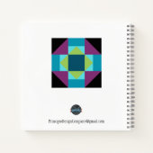 モノグラムバーンキルトレシピブック ノートブック (裏面)