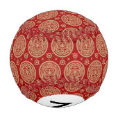 モノグラムパアステカターン 野球ボール (裏面)