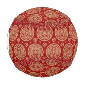 モノグラムパアステカターン 野球ボール (正面)