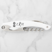 モノグラムパイナップルワイン鍵 ソムリエナイフ (正面)