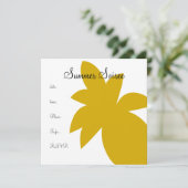 モノグラムパイナップル 招待状 (スタンド正面)