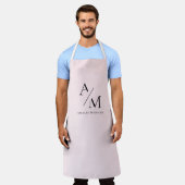 モノグラムパステルピミニマルンク エプロン (着用した状態)