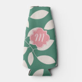 モノグラムパターンクールボトルコージー ボトルクーラー (正面)