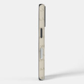 モノグラムパターンモダンタイポグラフィ Case-Mate iPhoneケース (裏面 / 右)
