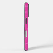 モノグラムパターンモダンタイポグラフィ Case-Mate iPhoneケース (裏面 / 右)