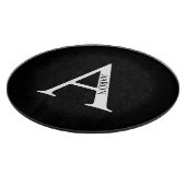 モノグラムパーソナライズされたおよびネーム切断板 カッティングボード (角)