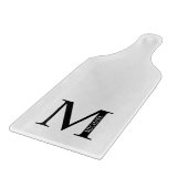 モノグラムパーソナライズされたおよびネーム切断板 カッティングボード (角)