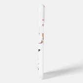 モノグラムパーソナライズされたかわいいダシュント犬 Case-Mate iPhoneケース (裏面 / 右)