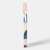 モノグラムパーソナライズされたさくらんぼ及び葉柄 Case-Mate iPhoneケース (裏面 / 左)