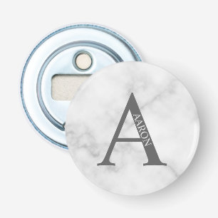 モノグラムパーソナライズされたとネームボトルオープナー 栓抜き