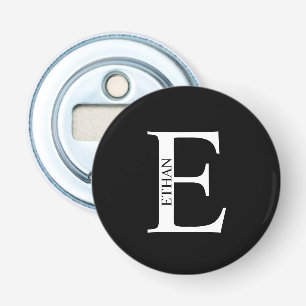 モノグラムパーソナライズされたとネームボトルオープナー 栓抜き