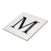 モノグラムパーソナライズされたと名前タイル タイル (側面)