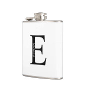 モノグラムパーソナライズされたと名前フラスコ フラスク (左)