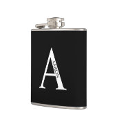 モノグラムパーソナライズされたと名前フラスコ フラスク (左)