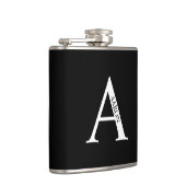 モノグラムパーソナライズされたと名前フラスコ フラスク (右)