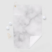 モノグラムパーソナライズされたと名前マーブルルック ゴルフタオル (インサイチュ)