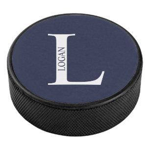 モノグラムパーソナライズされたと名前 アイスホッケーパック