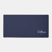 モノグラムパーソナライズされたと名前 デスクマット (正面)