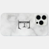モノグラムパーソナライズされたと名前 Case-Mate iPhoneケース (裏面 (横))