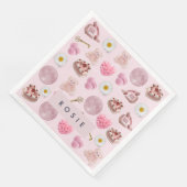 モノグラムパーソナライズされたコケットヴィンテージシーシェル (コーナー)