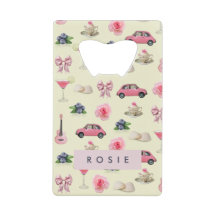 モノグラムパーソナライズされたコケットヴィンテージシーシェル