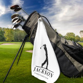 モノグラムパーソナライズされたゴルファー ゴルフタオル