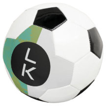 モノグラムパーソナライズされたサッカーボール