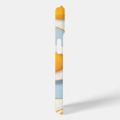 モノグラムパーソナライズされたサニーサイドアップ卵パターン Case-Mate iPhoneケース (裏面 / 右)