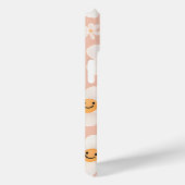 モノグラムパーソナライズされたスマイルデイジーフローラルパターン Case-Mate iPhoneケース (裏面 / 右)