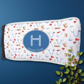 モノグラムパーソナライズされたドクターインストゥルメント ゴルフヘッドカバー