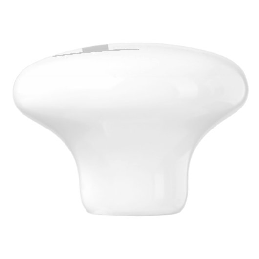 モノグラムパーソナライズされたドロワーノブ セラミックノブ (側面)