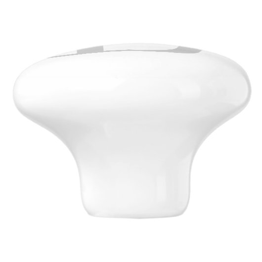 モノグラムパーソナライズされたドロワーノブ セラミックノブ (側面)