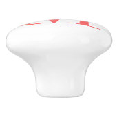 モノグラムパーソナライズされたドロワーノブ セラミックノブ (側面)