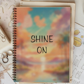 「モノグラムパーソナライズされたノート ノートブック