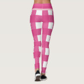 モノグラムパーソナライズされたバッファロモダンチェック レギンス (裏面)