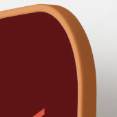 モノグラムパーソナライズされたピックボールパドル ピックルボールラケット (左詳細)