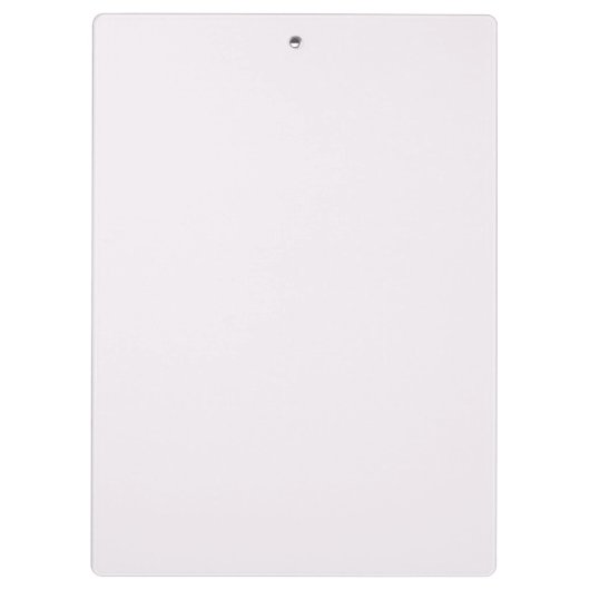 モノグラムパーソナライズされたピンクイニシャルクリップボード クリップボード (裏面)