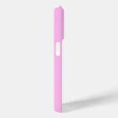 モノグラムパーソナライズされたピンクイニシャル電話ケース Case-Mate iPhoneケース (裏面 / 右)