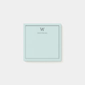 モノグラムパーソナライズされたポストイットノート ポストイット (正面)