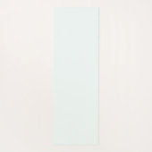 モノグラムパーソナライズされたラエレガントイン黒雪 ヨガマット (裏面)